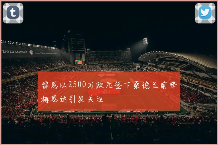 雷恩以2500万欧元签下桑德兰前锋梅恩达引发关注