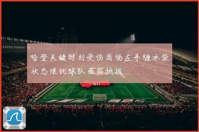 哈登关键时刻受伤离场左手缠冰袋状态堪忧球队面临挑战